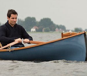 Adirondack Guideboat rowing